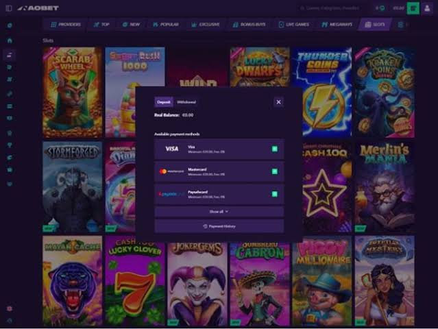 Metodi di pagamento disponibili su NaoBet per depositi e prelievi